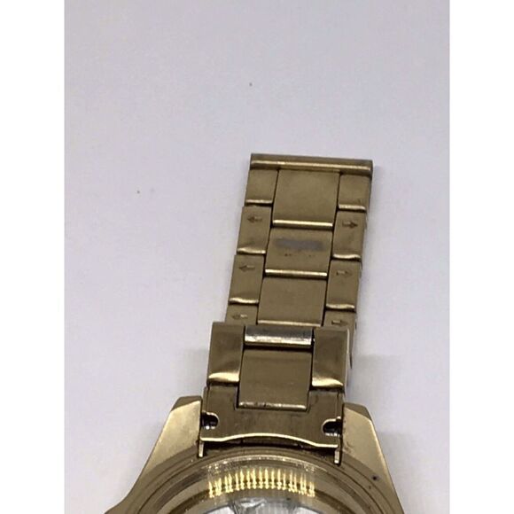 Authentic Fossil Watch Parts Links Case Band 18mm Stainless Steel Gold A673 - Picture 8 of 10